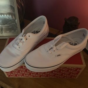 Mens white Vans